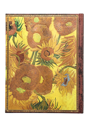 Van Gogh,Sunflowers Manyetik Kapak Ultra Defter