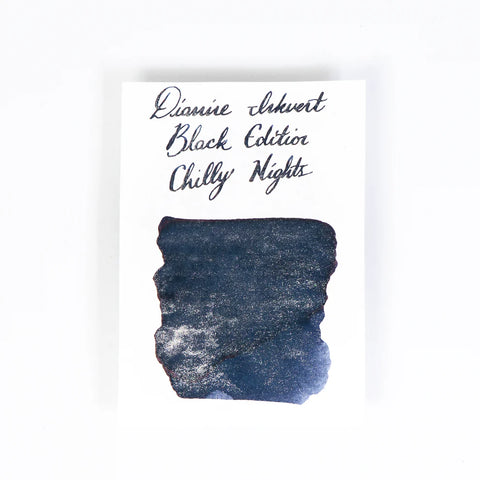 Diamine Inkvent Black Edition Starbright Chilly Nights Mürekkep