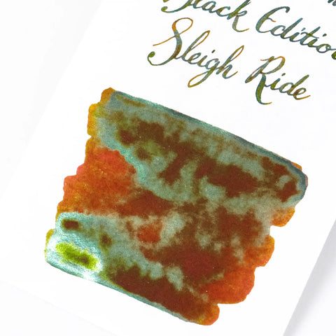Diamine Inkvent Black Edition Extreme Sheen Sleigh Ride