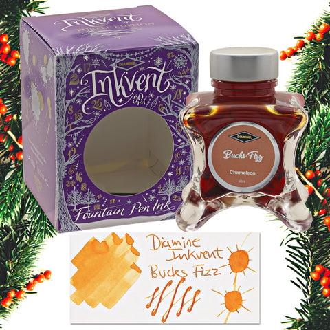 Diamine Inkvent Purple Edition Chameleon Bucks Fizz Mürekkep