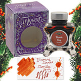 Diamine Inkvent Purple Edition Fireside Snug(Gölgeli) Mürekkep