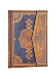 Safavid Indigo Manyetik Kapak Midi Defter