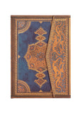 Safavid Indigo Manyetik Kapak Midi Defter