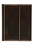 Black Moroccan Manyetik Kapak Ultra Defter