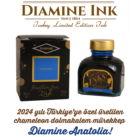 Diamine Anatolia 80 ml Turkey Limited Edition Ink 2024