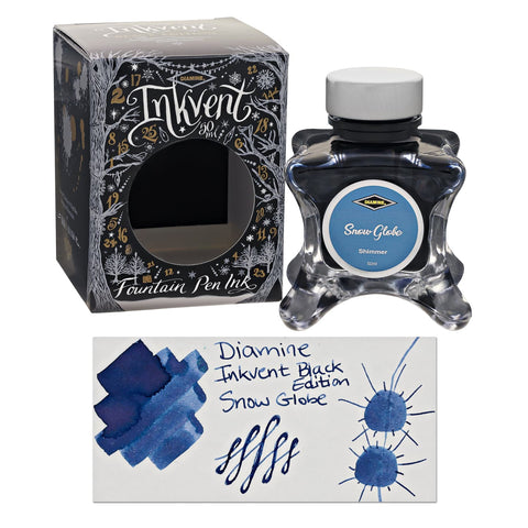 Diamine Inkvent Black Edition Shimmer Snow Globe Mürekkep