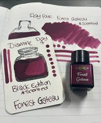 Diamine Inkvent Black Edition Forest Gateau Mürekkep