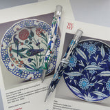 The MET - İznik Garden Blue Flowers 1.15 mm Versatil Kalem