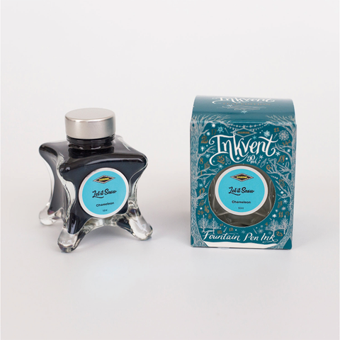 Diamine Inkvent Teal Edition Chameleon Let it snow Mürekkep