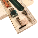 Tüylü Kalem Mühür Set Sherwood Green