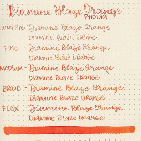 Diamine Dolmakalem Mürekkebi Blaze Orange 80 ml