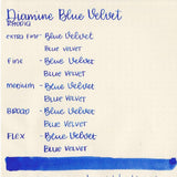 Diamine Ink 150.yıl Dolmakalem Mürekkebi Blue Velvet