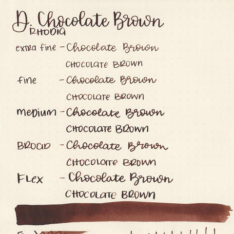 Diamine Chocolate Brown Dolmakalem Mürekkebi 80 ml