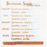 Diamine Sepia Dolmakalem Mürekkebi 80 ml